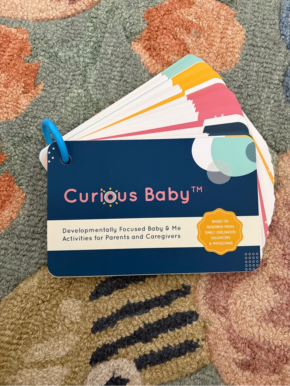 Activity Cards - Navy & Multicolor